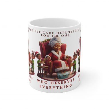 6111544186880872435_2048.jpeg Elf Care Deployed for the One Who Deserves Everything Mug