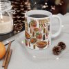 Item No 7 African Festive Food Pattern Mug | Ceramic Coffee Cup