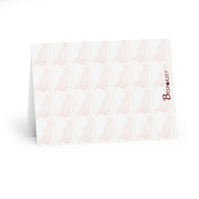 Mama Claus Sleigh Illustration Greeting Cards (5 Pack) | Christmas Holiday Cards