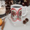 Humorous Pouting Black Santa Face Sha! Have a Merry Christmas Mug | Ceramic Coffee Cup