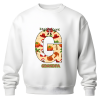 Personalized African Christmas Alphabet Sweatshirt – Custom Name | A–Z Initial With Name Underneath | Afro Holiday Sweater