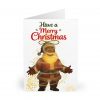 Have a Merry Christmas Santa Greeting Cards (5 Pack) | Holiday Card Set