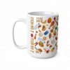 Item No.7 African Snack Pattern Mug | Ceramic Coffee Cup