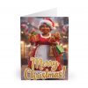 Merry Christmas Grandma Illustration Greeting Card