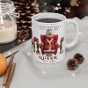 Holiday Queen Mug | Christmas Grandma Santa Chair Elves Coffee Cup