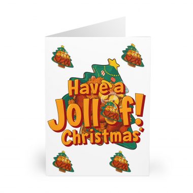 8493581510704901692_2048.jpeg Have a Jolly Christmas Greeting Card pack | Christmas Tree Holiday Cards (5 Pack)