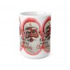 Humorous Pouting Black Santa Face Sha! Have a Merry Christmas Mug | Ceramic Coffee Cup