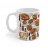 Item No 7 African Festive Food Pattern Mug | Ceramic Coffee Cup
