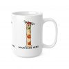 Personalized African Christmas Initial Mug Custom Name AtoZ Afro Holiday Coffee Cup Black Santa Mug Cultural Xmas Gift