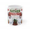 Father Christmas Santa Claus Mug | Ceramic Coffee Cup 11oz 15oz