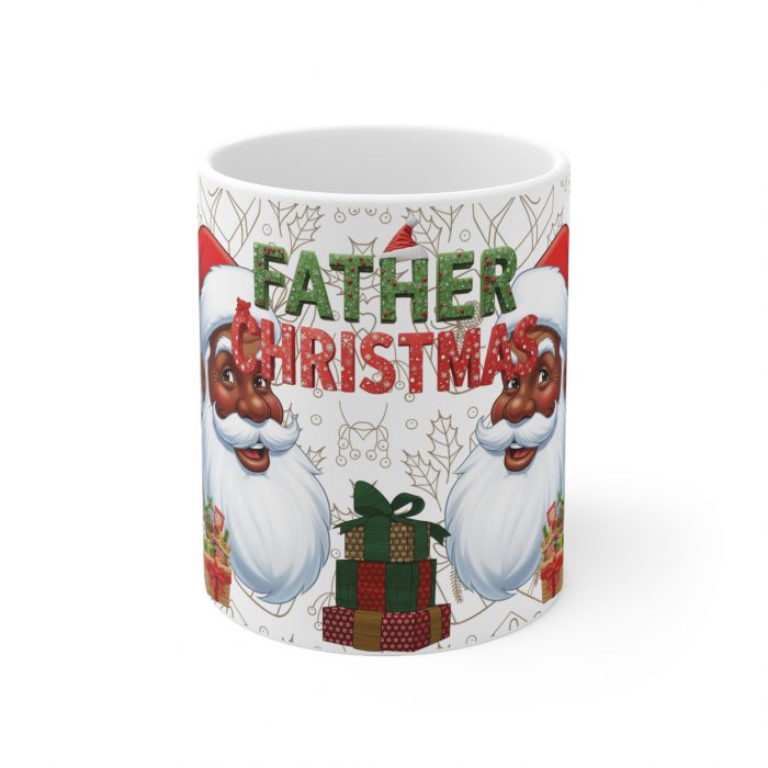 Father Christmas Santa Claus Mug | Ceramic Coffee Cup 11oz 15oz