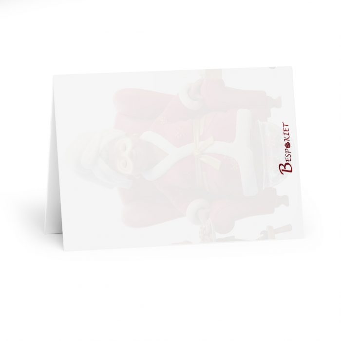 Elf Polish in Progress Holiday Cards, Christmas Greeting Cards 5 Pack