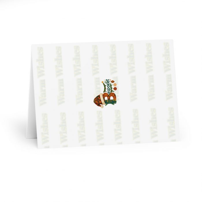 Christmas Warm Wishes Santa and Elves Greeting Cards (5 Pack)