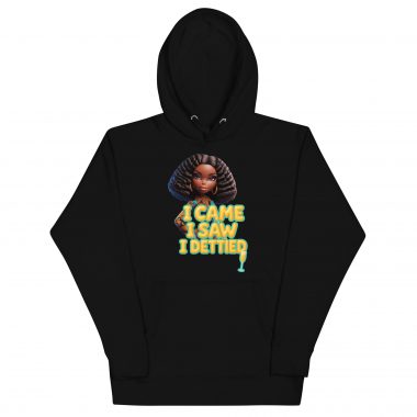 cotton-heritage-m2580-i-unisex-premium-pullover-hoodie-black-front-6917a63e09458.jpg Cotton came saw dettied Detty December Slay Queen Christmas Unisex Premium Pullover Unisex Hoodie Pocket Smooth