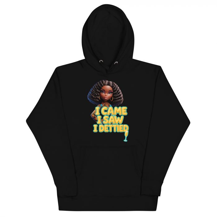 cotton-heritage-m2580-i-unisex-premium-pullover-hoodie-black-front-6917a63e09458.jpg Cotton came saw dettied Detty December Slay Queen Christmas Unisex Premium Pullover Unisex Hoodie Pocket Smooth