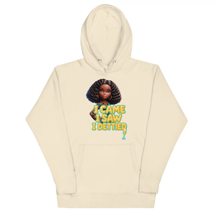 cotton-heritage-m2580-i-unisex-premium-pullover-hoodie-bone-front-6917a63e0ad5c.jpg Cotton came saw dettied Detty December Slay Queen Christmas Unisex Premium Pullover Unisex Hoodie Pocket Smooth
