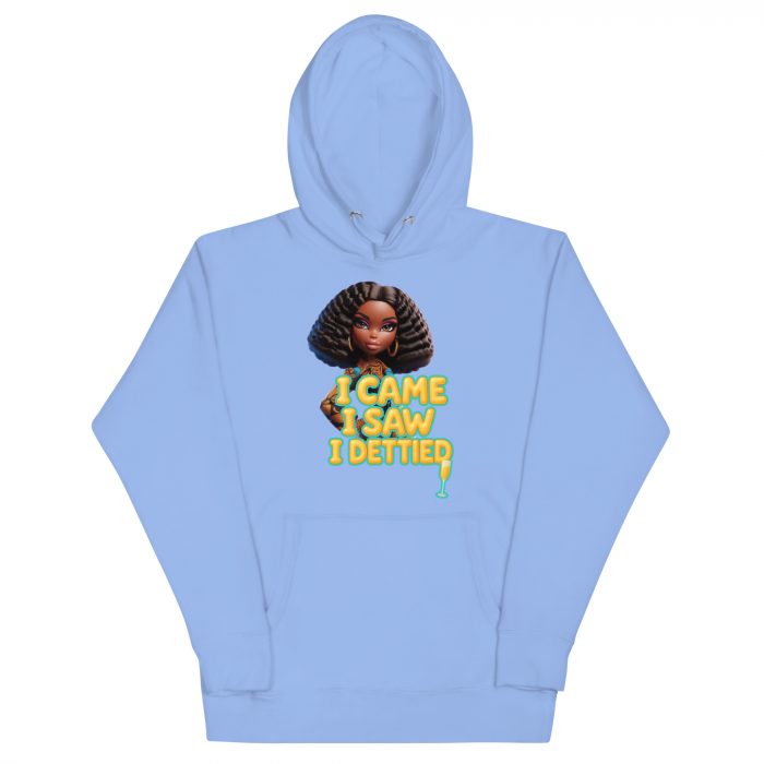 cotton-heritage-m2580-i-unisex-premium-pullover-hoodie-carolina-blue-front-6917a63e0a3e8.jpg Cotton came saw dettied Detty December Slay Queen Christmas Unisex Premium Pullover Unisex Hoodie Pocket Smooth