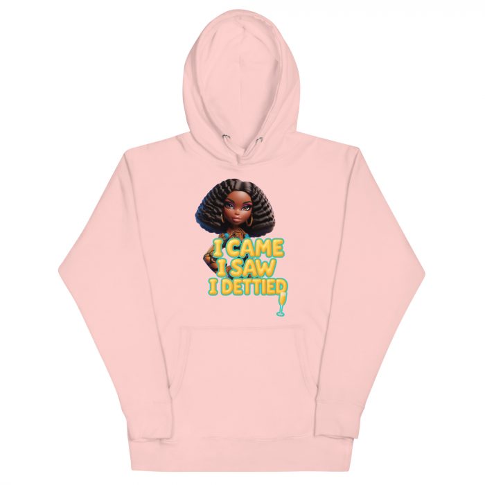 cotton-heritage-m2580-i-unisex-premium-pullover-hoodie-light-pink-front-6917a63e0b210.jpg Cotton came saw dettied Detty December Slay Queen Christmas Unisex Premium Pullover Unisex Hoodie Pocket Smooth