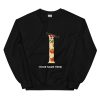 Personalized African Christmas Alphabet Sweatshirt – Custom Name | A–Z Initial With Name Underneath | Afro Holiday Sweater