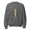 Personalized African Christmas Alphabet Sweatshirt – Custom Name | A–Z Initial With Name Underneath | Afro Holiday Sweater