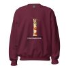 Personalized African Christmas Alphabet Sweatshirt – Custom Name | A–Z Initial With Name Underneath | Afro Holiday Sweater