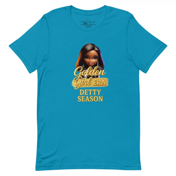 Detty December Collection Golden girl era Unisex t-shirt Cotton Fabric