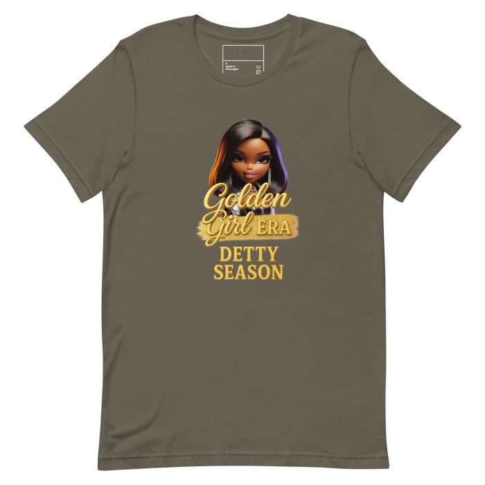 Detty December Collection Golden girl era Unisex t-shirt Cotton Fabric