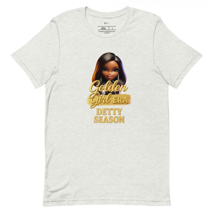 Detty December Collection Golden girl era Unisex t-shirt Cotton Fabric