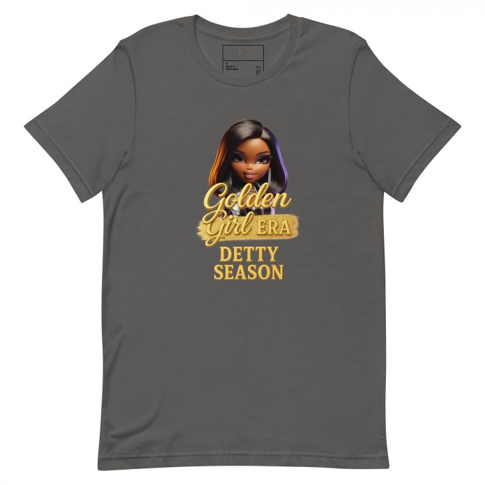 Detty December Collection Golden girl era Unisex t-shirt Cotton Fabric