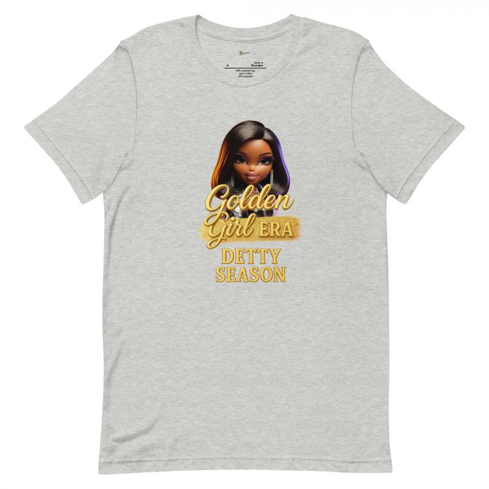 Detty December Collection Golden girl era Unisex t-shirt Cotton Fabric