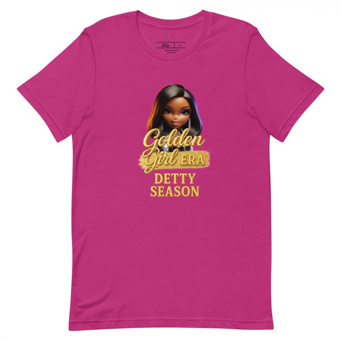 Detty December Collection Golden girl era Unisex t-shirt Cotton Fabric
