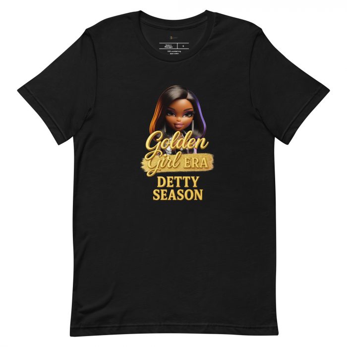 Detty December Collection Golden girl era Unisex t-shirt Cotton Fabric