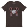 unisex-staple-t-shirt-brown-front-6917a64aecb95.jpg Blessings Bangers Bodycon Detty December Slay Queen t-shirt Cotton Fabric