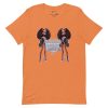 unisex-staple-t-shirt-burnt-orange-front-6917a64b7cc5d.jpg Blessings Bangers Bodycon Detty December Slay Queen t-shirt Cotton Fabric