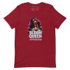 unisex-staple-t-shirt-cardinal-front-6917a64cbb6a5.jpg Sleigh Queen Approved Detty December Collection Unisex t-shirt Cotton Fabric