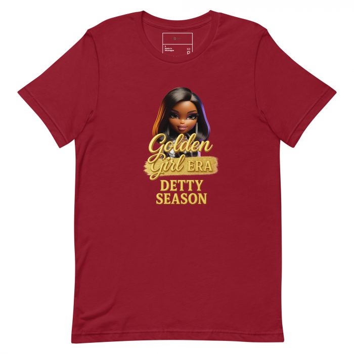 Detty December Collection Golden girl era Unisex t-shirt Cotton Fabric