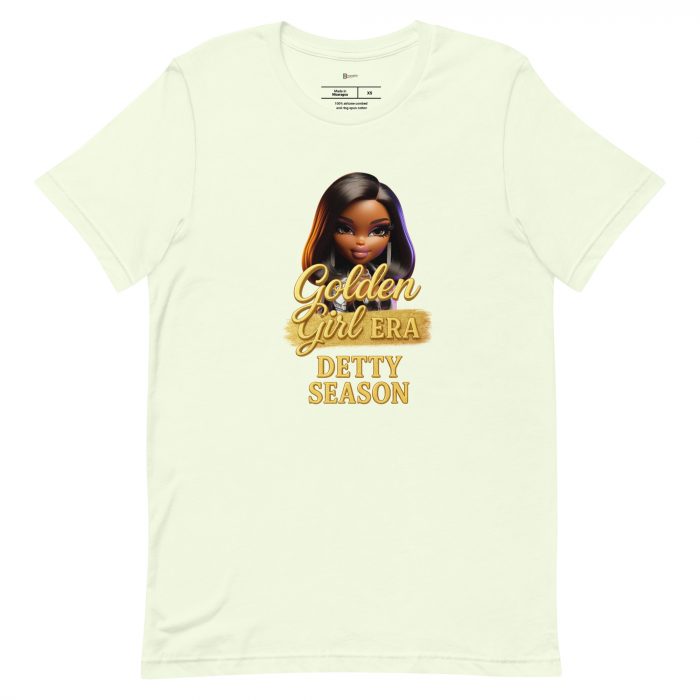 Detty December Collection Golden girl era Unisex t-shirt Cotton Fabric