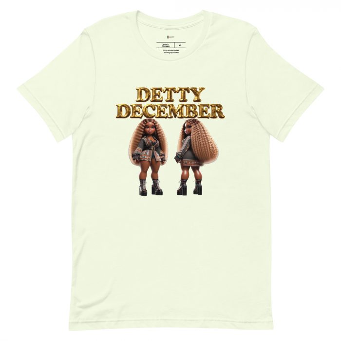 unisex-staple-t-shirt-citron-front-6917a64d9d877.jpg Detty December Collection slay queen Unisex t-shirt Cotton Fabric