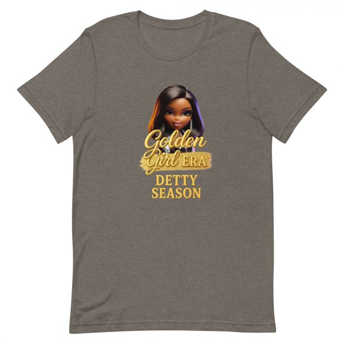 Detty December Collection Golden girl era Unisex t-shirt Cotton Fabric