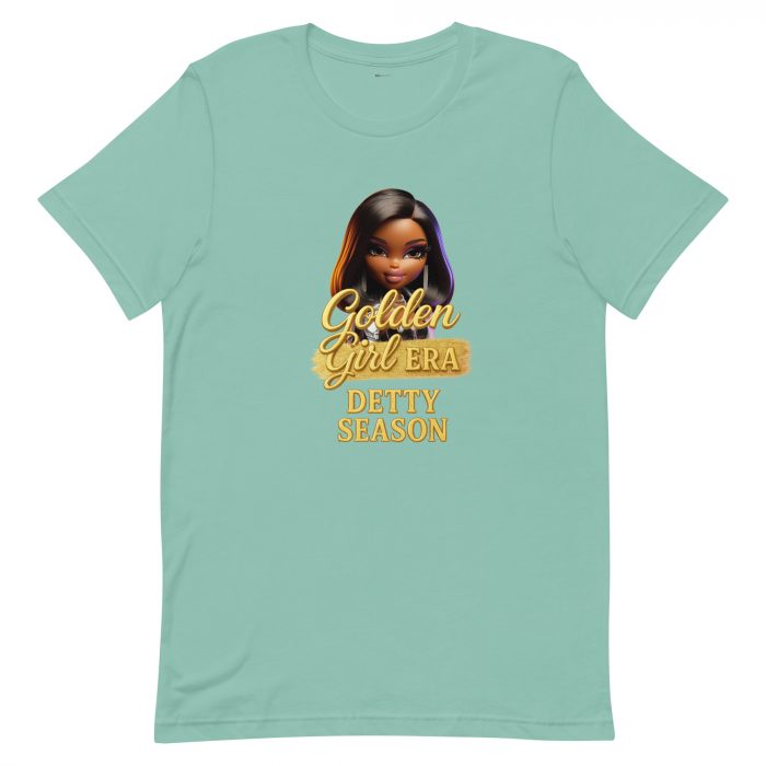 Detty December Collection Golden girl era Unisex t-shirt Cotton Fabric