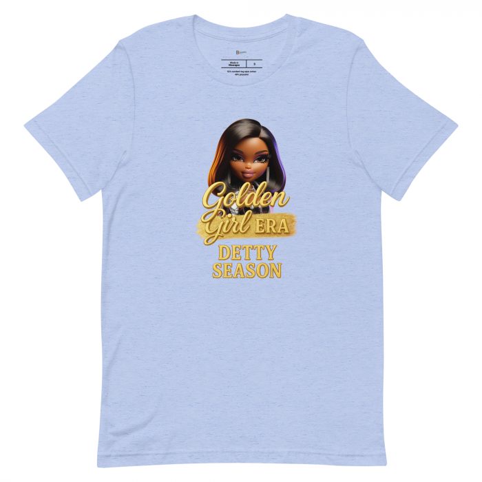 Detty December Collection Golden girl era Unisex t-shirt Cotton Fabric
