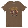 unisex-staple-t-shirt-heather-brown-front-6917a66e0add3.jpg Detty December Collection slay queen Unisex t-shirt Cotton Fabric