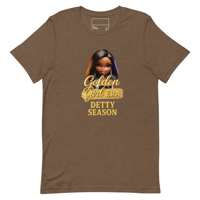 Detty December Collection Golden girl era Unisex t-shirt Cotton Fabric