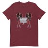 unisex-staple-t-shirt-heather-cardinal-front-6917a64f4b91b.jpg Blessings Bangers Bodycon Detty December Slay Queen t-shirt Cotton Fabric