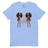 unisex-staple-t-shirt-heather-carolina-blue-front-6917a66cde649.jpg Blessings Bangers Bodycon Detty December Slay Queen t-shirt Cotton Fabric