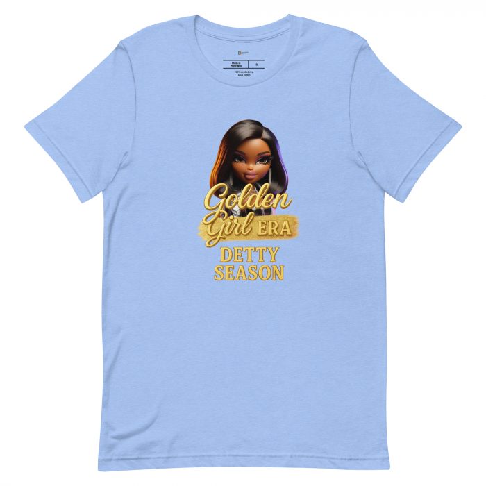 Detty December Collection Golden girl era Unisex t-shirt Cotton Fabric