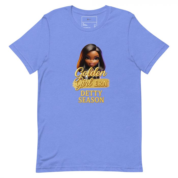 Detty December Collection Golden girl era Unisex t-shirt Cotton Fabric