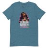 unisex-staple-t-shirt-heather-deep-teal-front-6917a650469c7.jpg Sleigh Queen Approved Detty December Collection Unisex t-shirt Cotton Fabric