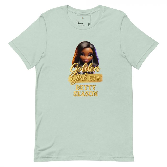 Detty December Collection Golden girl era Unisex t-shirt Cotton Fabric