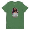 unisex-staple-t-shirt-heather-grass-green-front-6917a66e2eb8b.jpg Sleigh Queen Approved Detty December Collection Unisex t-shirt Cotton Fabric